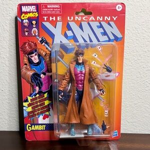 Hasbro Marvel Legends Retro Collection Target Exclusive The Uncanny X-Men Gambit